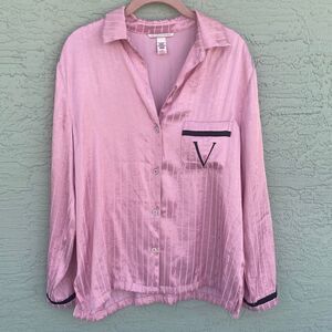 Victoria’s Secret Sz M Button Up Sleep Shirt